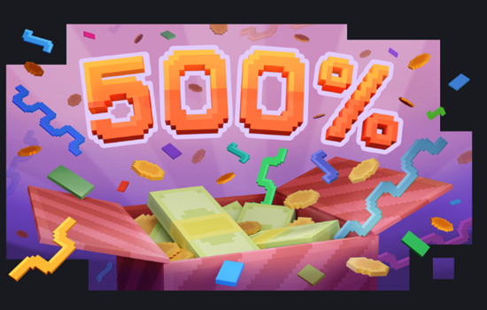 ボンズアイオーの500％入金ボーナス